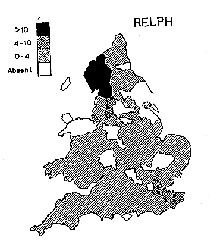 Distribution of RALPH(E)